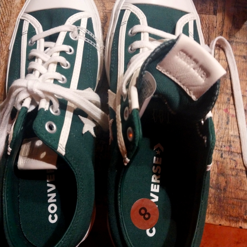 Converse Kids Green Sneakers